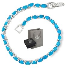 Echter blauer Opal Edelstein