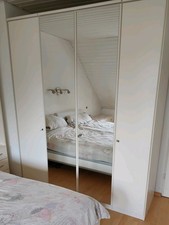 Kleiderschrank Nolte Weiss mit Spiegeltüren Schrank