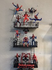 Marvel Legends/Mess Toys Spider-Verse Spider-Man Collection & Fire Escape Shelf