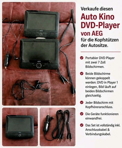 Aeg auto kino - kino, dvd-player