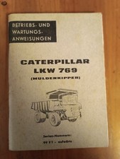 Caterpillar LKW Muldenkipper