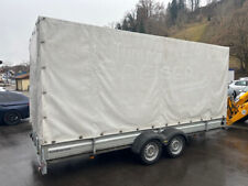 Tandemanhänger gebraucht mit Planengestell und Plane