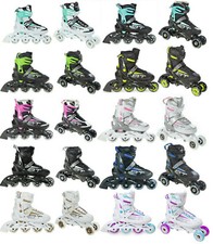 3in1 Inlineskates Inliner Triskates Rollschuhe Raven Profession verstellbar-Neu!