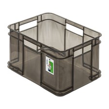 PVC Lagerbox Kristallgrau M