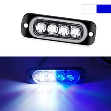 4 LED Auto Frontblitzer Orange