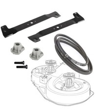 Messer Riemen Messerschrauben Set Brill 92 / 13,5 Duo-Cut 92cm Rasentraktor