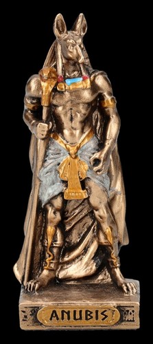 Anubis figur miniatur - anubis,