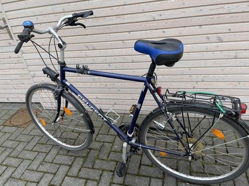 Sportfahrrad peugeot blau 24 - sportfahrrad, blau,