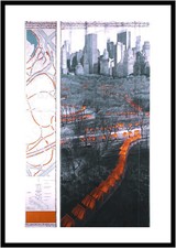 Christo The Gates Poster