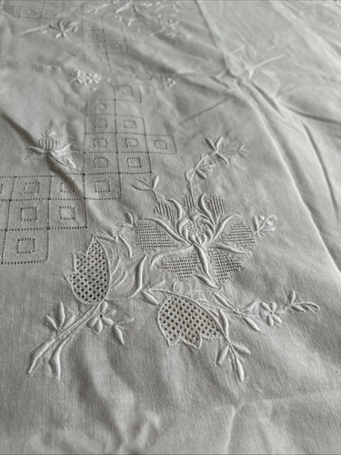 Antik tischdecke handarbeit - antik,