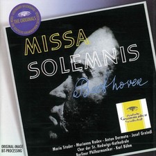 Beethoven missa solemnis - -,