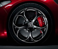 Pack 4 Alufelgen + Reifen 19" Alfa Romeo Stelvio 159 Giulia Giulietta