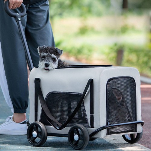 Faltbarer tierwagen leicht - faltbarer,