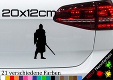 Knight with Shield Decal