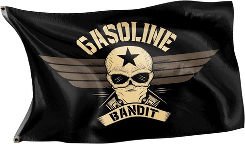 Flagge fahne gasoline bandit - fahne,