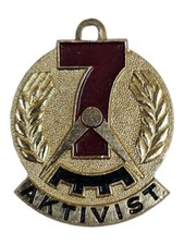 DDR Orden Aktivist im 7 Jahres