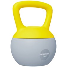 SPORTNOW 10KG Kettlebell gelb