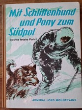 "Mit Schlittenhund und Pony