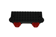 Lego® Eisenbahn Waggon 4,5V TRAIN Aufbau schwarz 12x6 OHNE Magnete ZUG