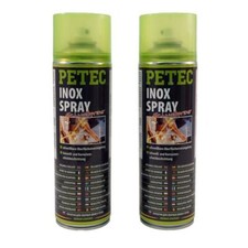 2x 70360 Petec INOX-Spray Schweißprimer Versiegelung Korrosionsschutz 1000ml