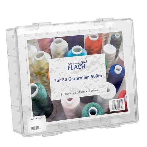 Nähwelt flach acryl garnbox - flach, acryl-garnbox