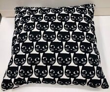 ☑️ IKEA Gerdie Kissen weiß/schwarze Katze 40x40 cm NEU ☑️