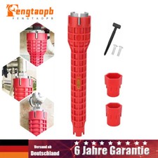 8-in-1 Waschbecken Installer Schlüssel Spülenschlüssel Sink Faucet Installer DE