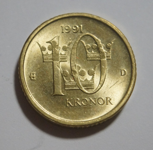 Schweden kronen 1991 - 10,