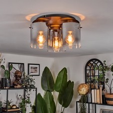 Retro Glas Deckenleuchte