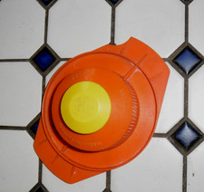 SCHUTZHALTER org.Börner ORANGE 14x10,5 cm Restehalter Fingerschutz f Küchenhobel