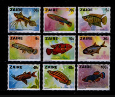 Zaire 548 fische - zaire, 548-56