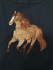 Pullover Lang Pferde 146 / 152