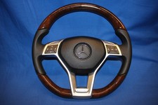 HOLZ LEDERLENKRAD MERCEDES