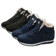 Warme gefütterte Winterstiefel für Herren & Damen - Schneeschuhe & Stiefeletten