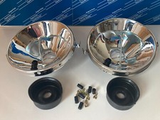 Scheinwerfer H4 Reflektor 2 Stück mit Montageset für Mercedes W114 W115 /8 NEU