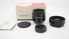 Leica noctilux 50mm f - 1.0, f/1