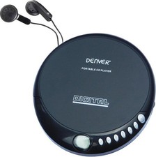 Denver DM 24 Portabler CD Player inklusive Kopfhörer