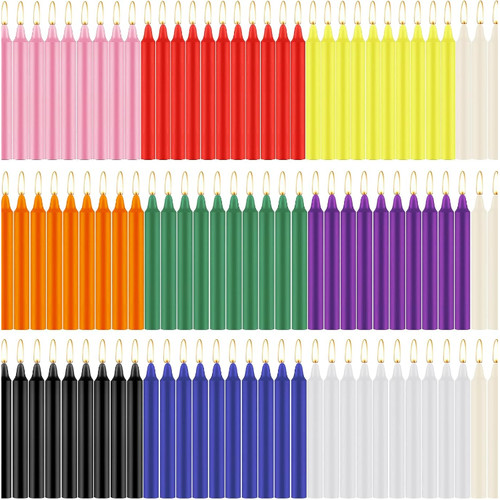 Mini kerzen bunt 127x10mm - mini,