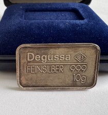 Degussa Feinsilber 10 Gramm