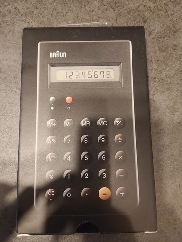 Braun et66 taschenrechner - braun,