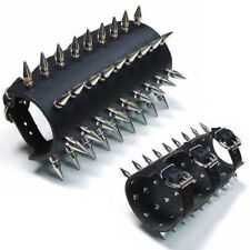 Lederarmband Nieten Armstulpe Killernieten 25mm / Leder Gothic Punk Metal Biker