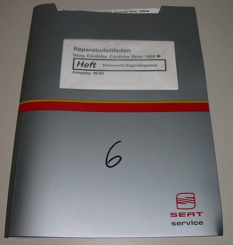 Werkstatthandbuch seat ibiza - werkstatthandbuch,