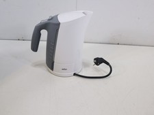 Braun WK500 Wasserkocher Teekocher 1,6 Liter 3000 Watt Kalkfilter weiß