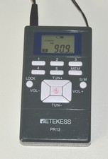 Retekess PR13 FM Radio Mini-Taschen Radio Portabel Tragbares Radio