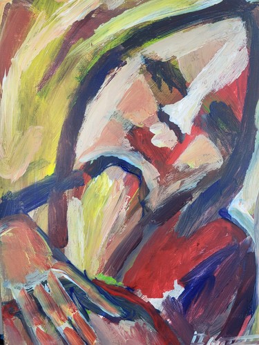 ölbild abstrakt gemälde - abstrakt,