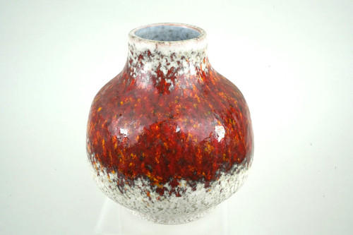 Karlsruher majolika vase aus - vase,