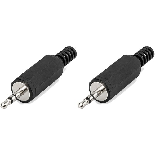 5mm klinke stecker stereo - 2x,