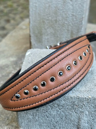 Hundehalsband 50cm leder - 50cm,