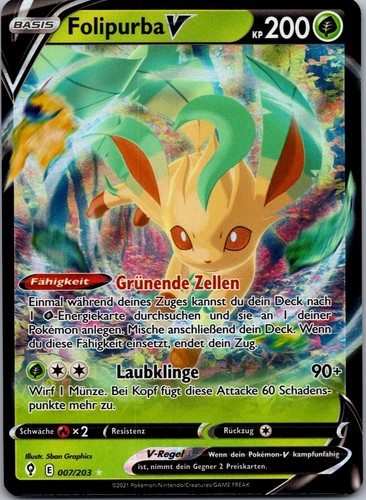 Pokemon karte folipurba v - pokemon,