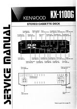 Service Manual-Anleitung für Kenwood KX-1100 G 